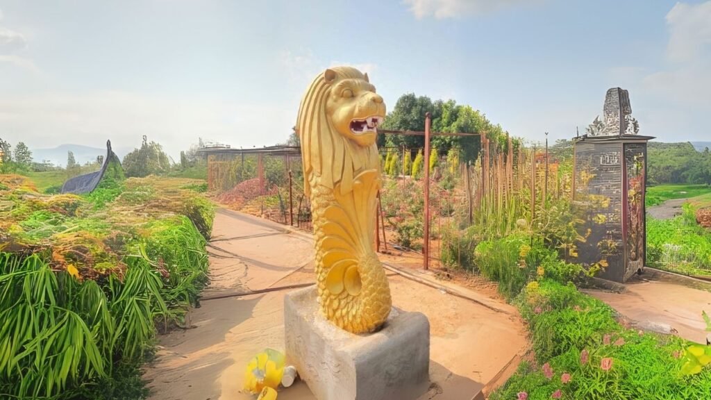 "Floor plan of 500 sq. ft holiday villa at Sampangi Group’s project"